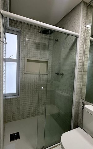 Apartamento para alugar com 70m², 2 quartos e 1 vaga Apartamento para alugar com 70m², 2 quartos e 1 vagaBanheiro da Suíte