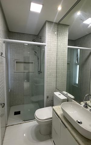Apartamento para alugar com 70m², 2 quartos e 1 vaga Apartamento para alugar com 70m², 2 quartos e 1 vagaBanheiro Social