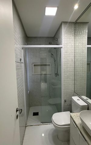 Apartamento para alugar com 70m², 2 quartos e 1 vaga Apartamento para alugar com 70m², 2 quartos e 1 vagaBanheiro Social