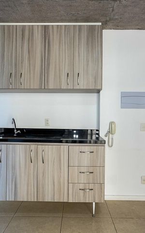 Apartamento para alugar com 32m², 1 quarto e 1 vagaSala, e Cozinha