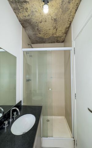 Apartamento para alugar com 32m², 1 quarto e 1 vagaBanheiro