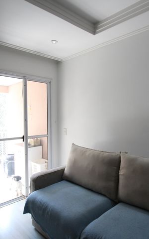 Apartamento à venda com 59m², 2 quartos e 1 vagaSala