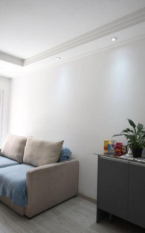 Apartamento à venda com 59m², 2 quartos e 1 vagaSala