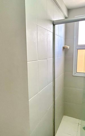 Apartamento para alugar com 59m², 2 quartos e 1 vaga Apartamento para alugar com 59m², 2 quartos e 1 vagaBanheiro 1