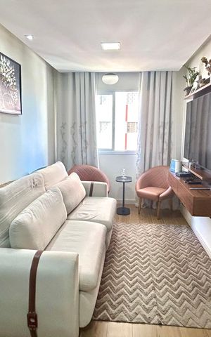 Apartamento para alugar com 59m², 2 quartos e 1 vaga Apartamento para alugar com 59m², 2 quartos e 1 vagaSala