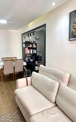 Apartamento para alugar com 59m², 2 quartos e 1 vaga Apartamento para alugar com 59m², 2 quartos e 1 vagaSala