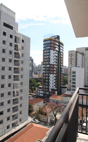Studio para alugar com 26m², 1 quarto e sem vagaStudio - Varanda