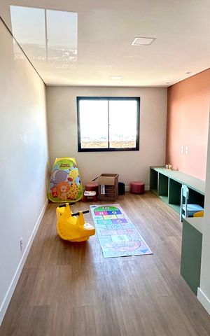 Apartamento à venda com 59m², 3 quartos e 1 vagaBrinquedoteca