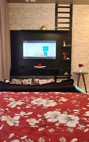 Studio à venda com 34m², 1 quarto e sem vaga Studio à venda com 34m², 1 quarto e sem vagaQuarto 1