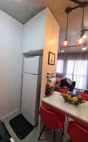 Studio à venda com 34m², 1 quarto e sem vaga Studio à venda com 34m², 1 quarto e sem vagaCozinha