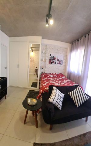 Studio à venda com 34m², 1 quarto e sem vaga Studio à venda com 34m², 1 quarto e sem vagaQuarto 3