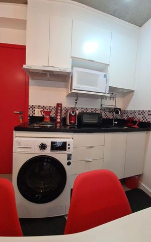 Studio à venda com 34m², 1 quarto e sem vaga Studio à venda com 34m², 1 quarto e sem vagaCozinha