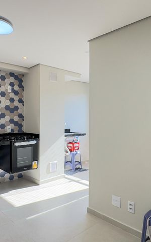 Apartamento para alugar com 36m², 2 quartos e sem vagaSala, Cozinha e Área de Serviço