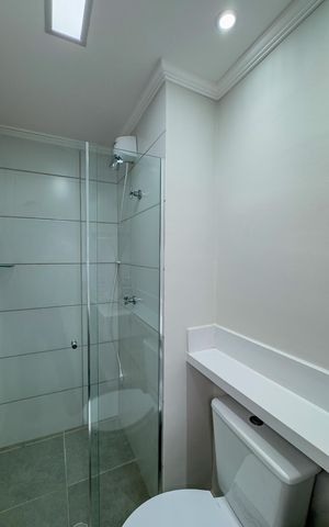 Apartamento para alugar com 36m², 2 quartos e sem vagaBanheiro