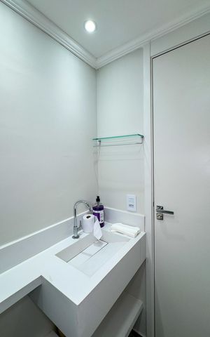 Apartamento para alugar com 36m², 2 quartos e sem vagaBanheiro