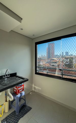 Apartamento para alugar com 36m², 2 quartos e sem vagaSala, Cozinha e Área de Serviço
