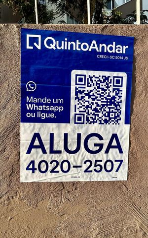 Apartamento para alugar com 73m², 3 quartos e 1 vaga Apartamento para alugar com 73m², 3 quartos e 1 vagaPlaca