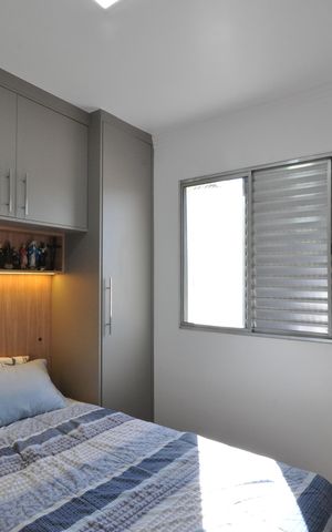 Apartamento à venda com 56m², 2 quartos e 1 vagaQuarto Suíte