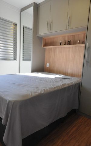 Apartamento à venda com 56m², 2 quartos e 1 vagaQuarto 2