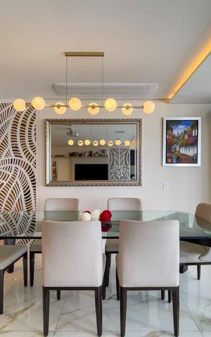 Apartamento para alugar com 197m², 4 quartos e 3 vagasSala