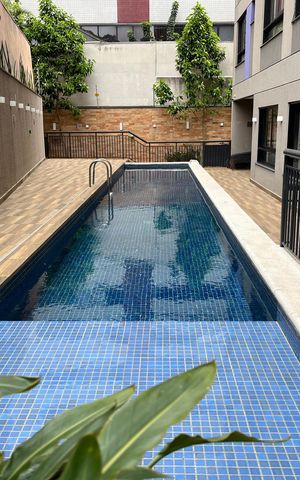 Studio para alugar com 28m², 0 quarto e sem vagaÁrea comum - Piscina