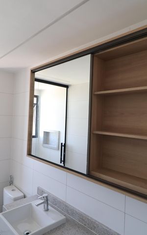 Apartamento para alugar com 147m², 3 quartos e 2 vagasBanheiro do Quarto 3