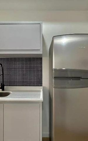 Studio para alugar com 25m², 1 quarto e sem vaga Studio para alugar com 25m², 1 quarto e sem vagaCozinha