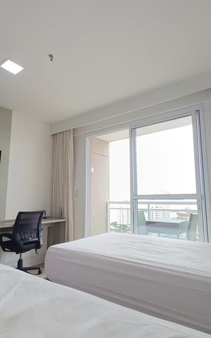 Apartamento para alugar com 30m², 1 quarto e 1 vaga