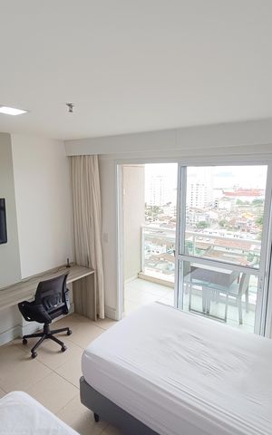 Apartamento para alugar com 30m², 1 quarto e 1 vaga