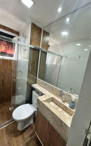 Apartamento para alugar com 39m², 2 quartos e 1 vagaBanheiro social
