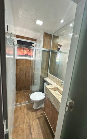Apartamento para alugar com 39m², 2 quartos e 1 vagaBanheiro social