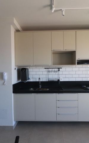 Apartamento para alugar com 46m², 1 quarto e 1 vagaSala/Cozinha