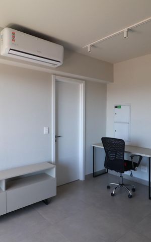 Apartamento para alugar com 46m², 1 quarto e 1 vagaSala/Cozinha