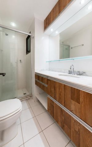 Apartamento para alugar com 88m², 2 quartos e 2 vagas Apartamento para alugar com 88m², 2 quartos e 2 vagasBanheiro 1