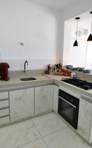 Apartamento à venda com 156m², 3 quartos e sem vagaCozinha