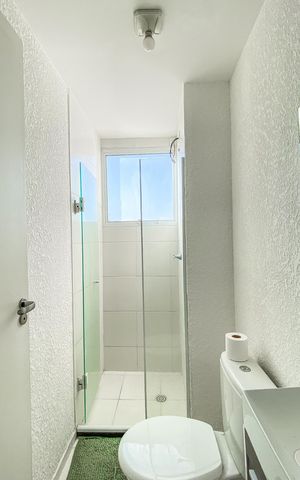 Apartamento para alugar com 43m², 2 quartos e sem vaga Apartamento para alugar com 43m², 2 quartos e sem vagaBanheiro