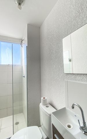 Apartamento para alugar com 43m², 2 quartos e sem vaga Apartamento para alugar com 43m², 2 quartos e sem vagaBanheiro