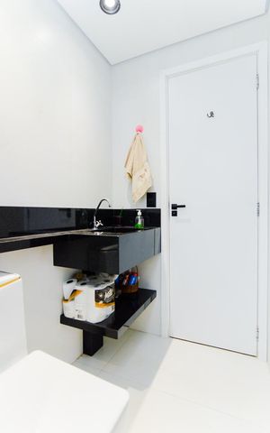 Apartamento para alugar com 63m², 2 quartos e 1 vagaBanheiro Social