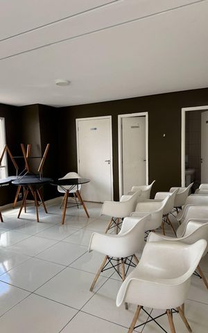 Apartamento à venda com 27m², 1 quarto e 1 vaga Apartamento à venda com 27m², 1 quarto e 1 vagaÁrea externa