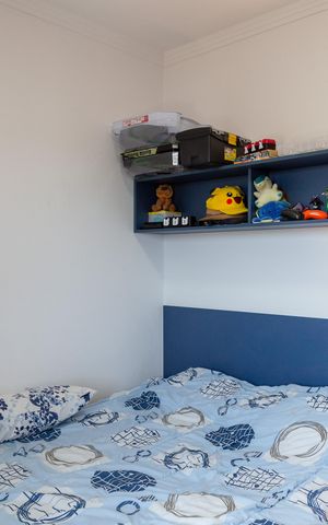 Apartamento à venda com 134m², 3 quartos e 2 vagasQuarto 1