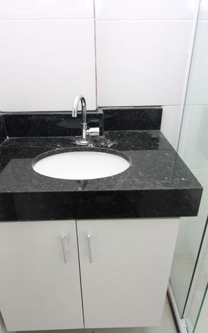 Casa de condomínio para alugar com 50m², 2 quartos e sem vagaBanheiro social