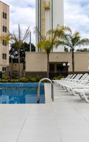 Apartamento à venda com 45m², 2 quartos e 1 vaga Apartamento à venda com 45m², 2 quartos e 1 vagaÁrea comum - Piscina