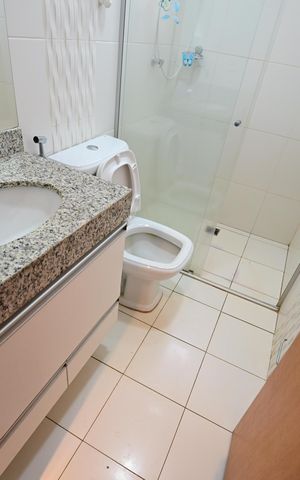 Apartamento para alugar com 68m², 2 quartos e 1 vaga Apartamento para alugar com 68m², 2 quartos e 1 vagaBanheiro social