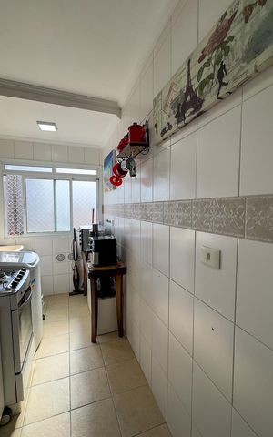 Apartamento à venda com 55m², 2 quartos e 1 vagaCozinha e Área de Serviço