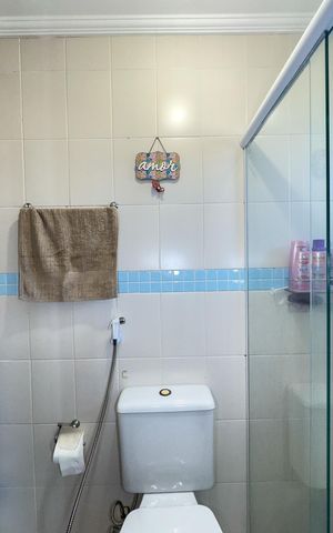 Apartamento à venda com 55m², 2 quartos e 1 vagaBanheiro da Suíte