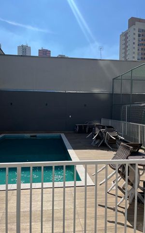 Studio à venda com 17m², 1 quarto e sem vagaÁrea externa