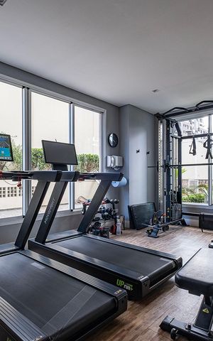 Apartamento à venda com 162m², 3 quartos e 3 vagas Apartamento à venda com 162m², 3 quartos e 3 vagasAcademia