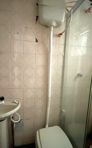 Studio para alugar com 35m², 1 quarto e sem vaga Studio para alugar com 35m², 1 quarto e sem vagaBanheiro