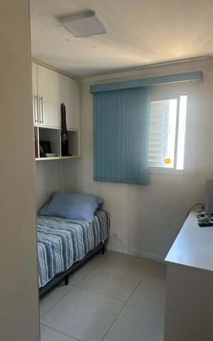 Apartamento à venda com 60m², 3 quartos e 1 vagaQuarto