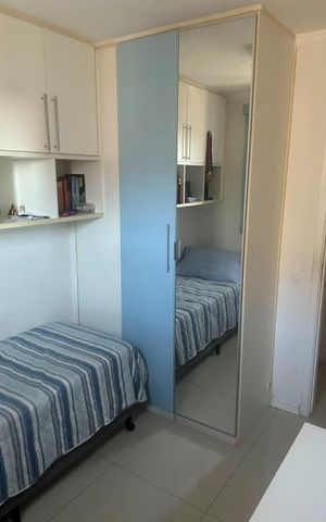 Apartamento à venda com 60m², 3 quartos e 1 vagaQuarto